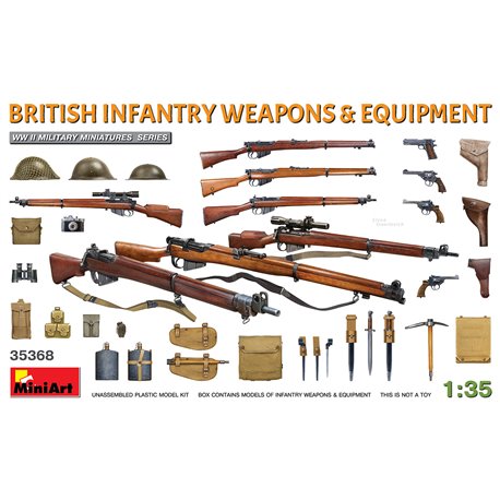 Miniart 1:35 - British Infantry Weapons & Equipment