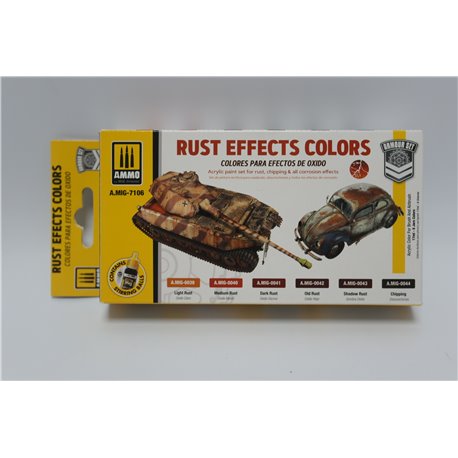 RUST EFFECTS ACRYLIC PAINT SET