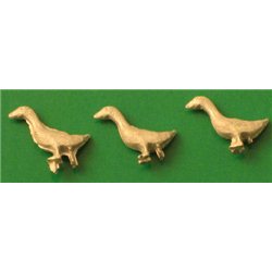 Springside - Unpainted White-metal Geese - OO gauge - SPA4