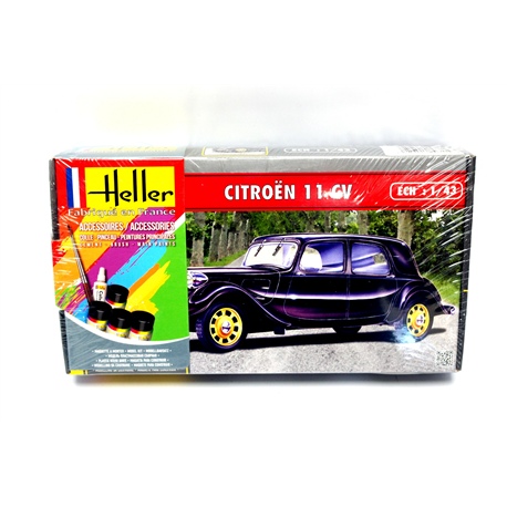 Heller 1:43 Gift Set - Citroen 11 CV