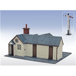 Tan-Y-Bwlch Wooden Station Building laser cut kit