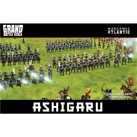 Ashigaru figures x328 - 10mm model kit