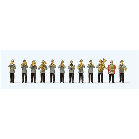 Rifle Association Band (12) Figure Set