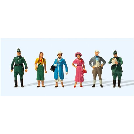 Street Scene 1936 (6) 75th Anniversary Figure Set