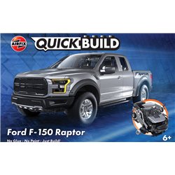 Ford F-150 Raptor Grey QUICK BUILD No Glue! - N...