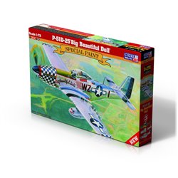 P-51D Mustang Big Beautiful Doll Kit - 1:72 model kit