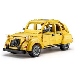 1:24 Citroen 2CV retro car - 298pcs