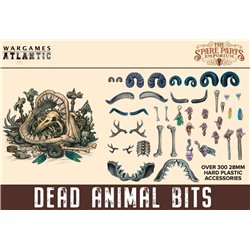 Dead Animal Bits - plastic 28mm figures kit (x300)