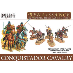 Conquistadors - plastic 28mm figures kit (x24)