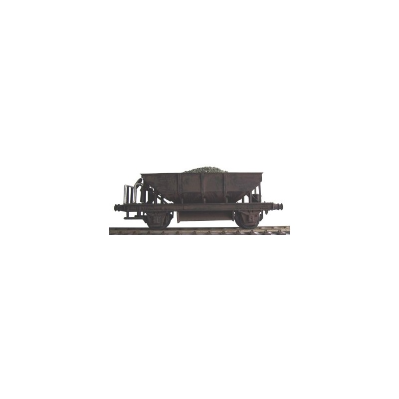 Cambrian models C12 Dogfish 24ton Ballast Hopper Wagon OO plastic kit